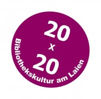 Logo Des 20 Jährigen Jubiläum Der Stadtbibliothek Ditzingen; Quelle: Ditzingen De