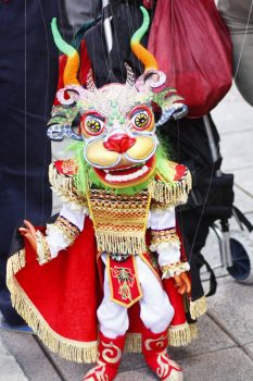 Traditionelle peruanische Marionette