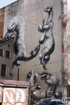 Streetart in Lodz (Polen)