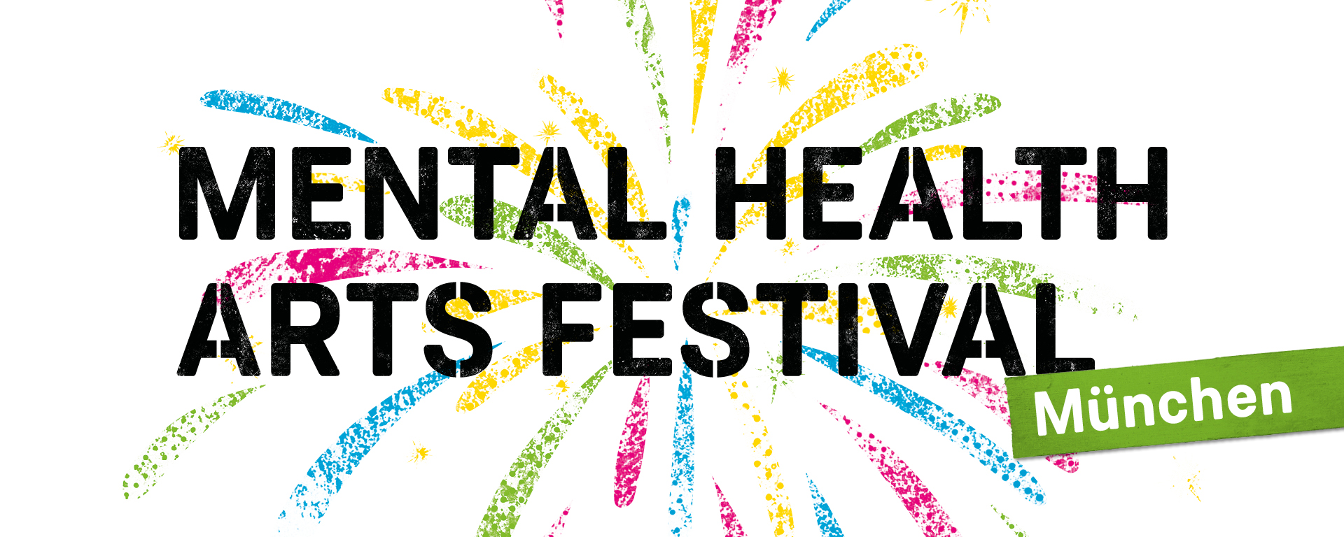 Logo-Banner, Mental Health Arts Festival München