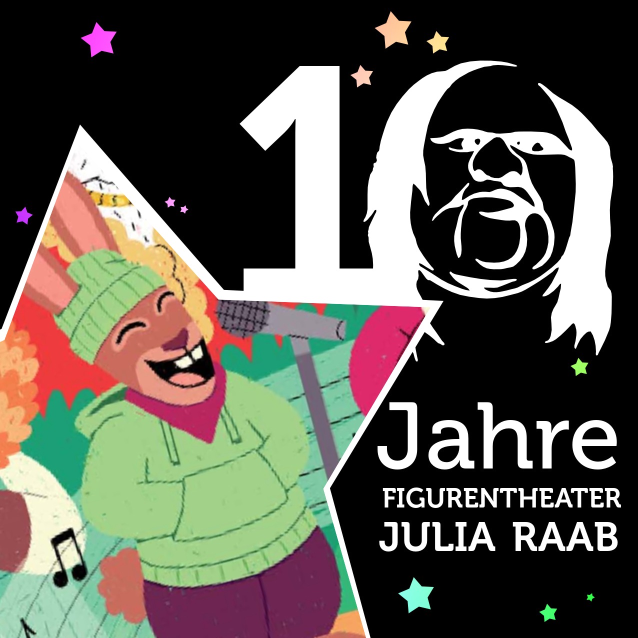 "Der Sängerkrieg der Heidehasen", 10 Tage - 10 Jahre Figurenspielerin Julia Raab