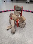 Probenfoto "Seelenzirkus", Objektinstallation