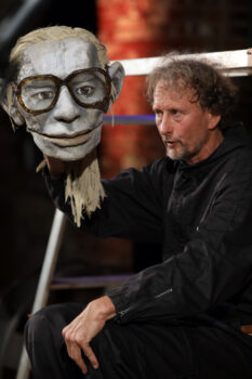 Frank Schenke in "Gundermann - Engel übder dem Revier", Kunstrasen e.V. Leipziger; Foto: Dr. Ria Hennebach